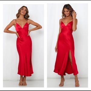 ASKING FOR A FRIEND MIDI DRESS